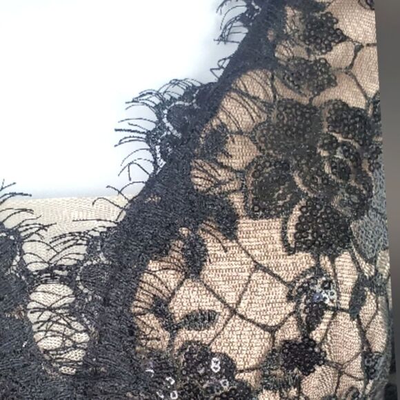 BLACK EVENING DRESS - Picture 7 of 8